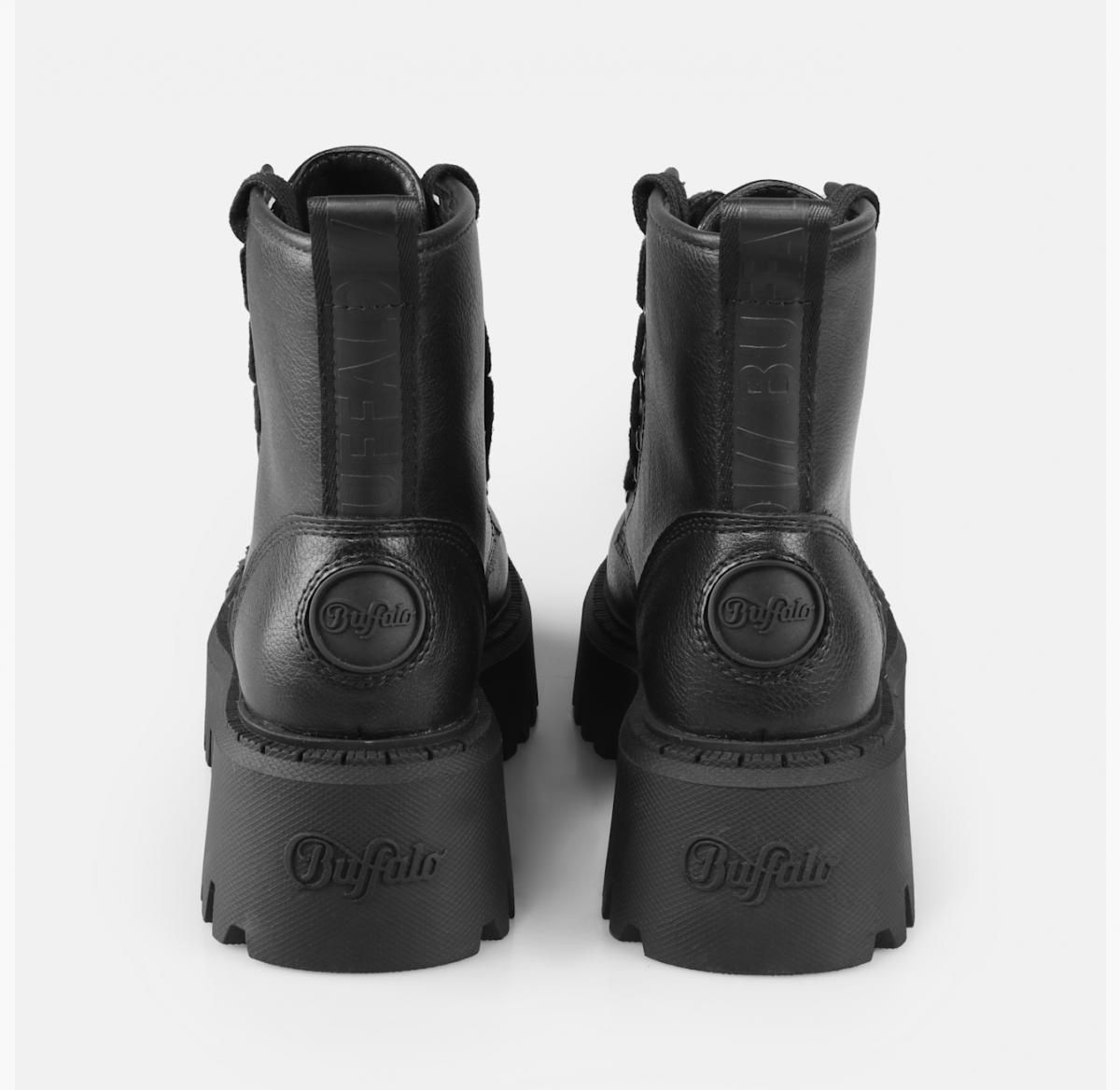 버팔로 테크니컬 플랫폼 앵클부츠 비건레더 블랙 02475133 SCHWARZ - 상세 이미지 4