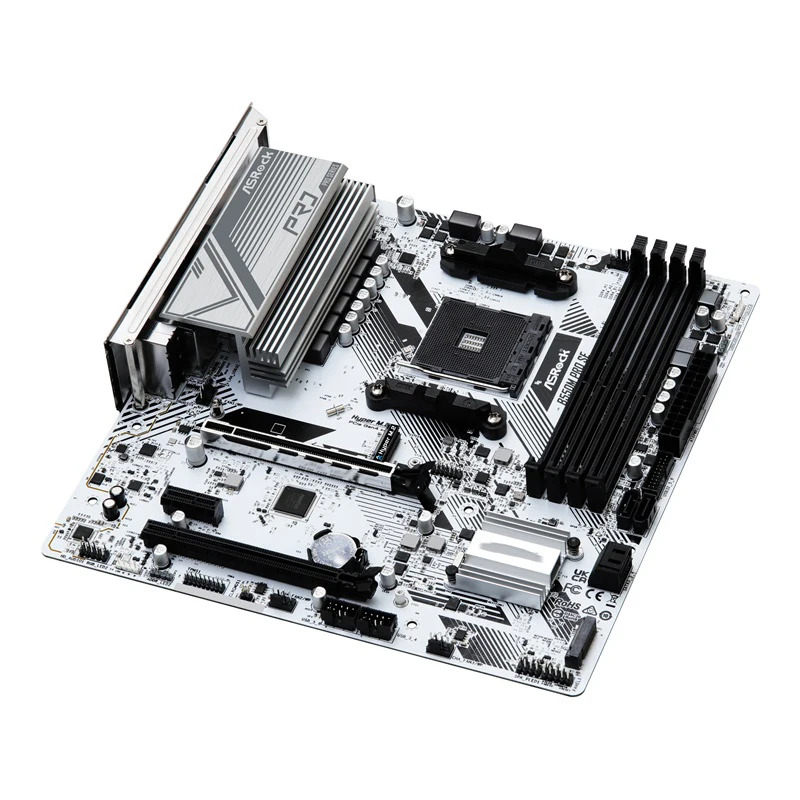 ASRock호환 B550M PRO SE 오리지널 AM4 DDR4 시리즈 화이트 2.5G용