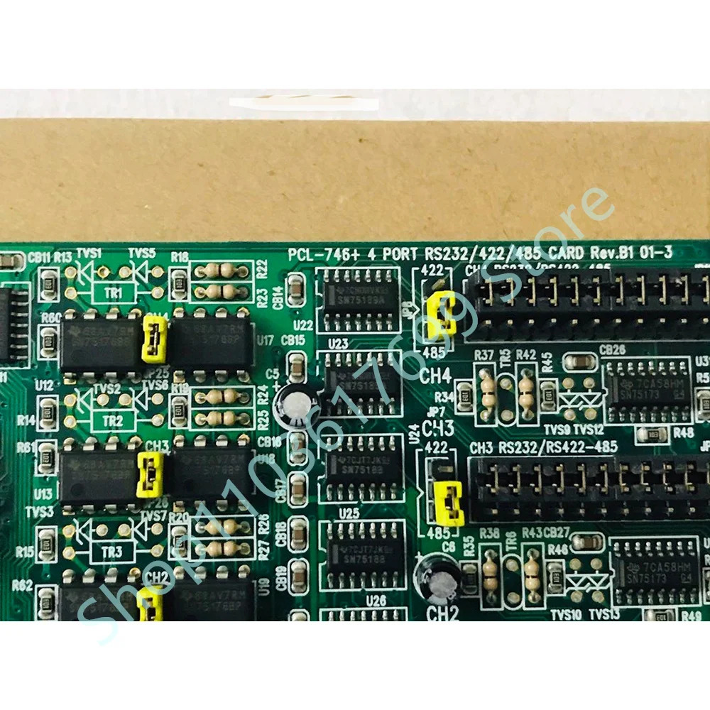 어드밴텍 인수 카드 PCL-746 4 포트 RS-232/422/485 REV.B1용