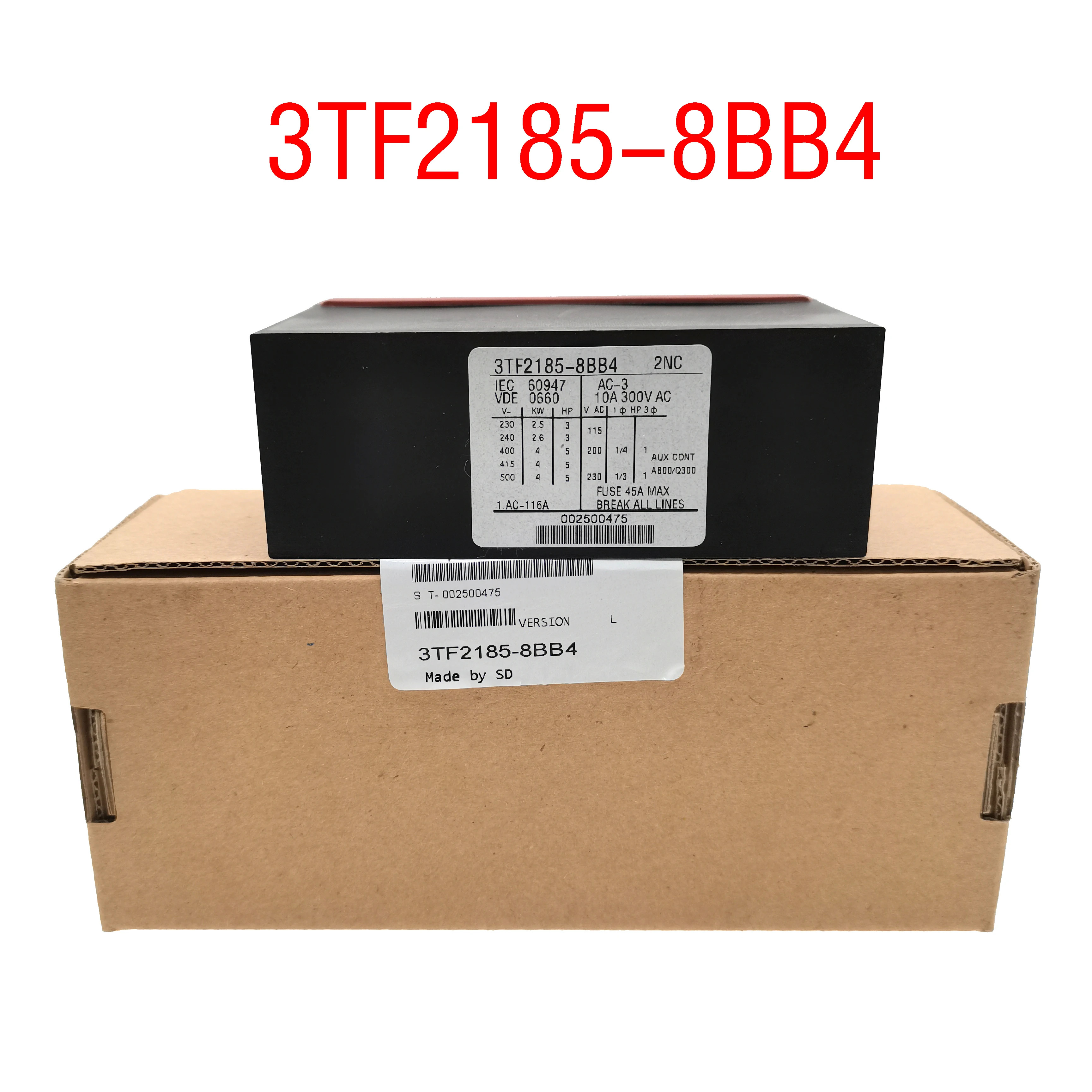 3TF2185-8BB4 접촉기 릴레이