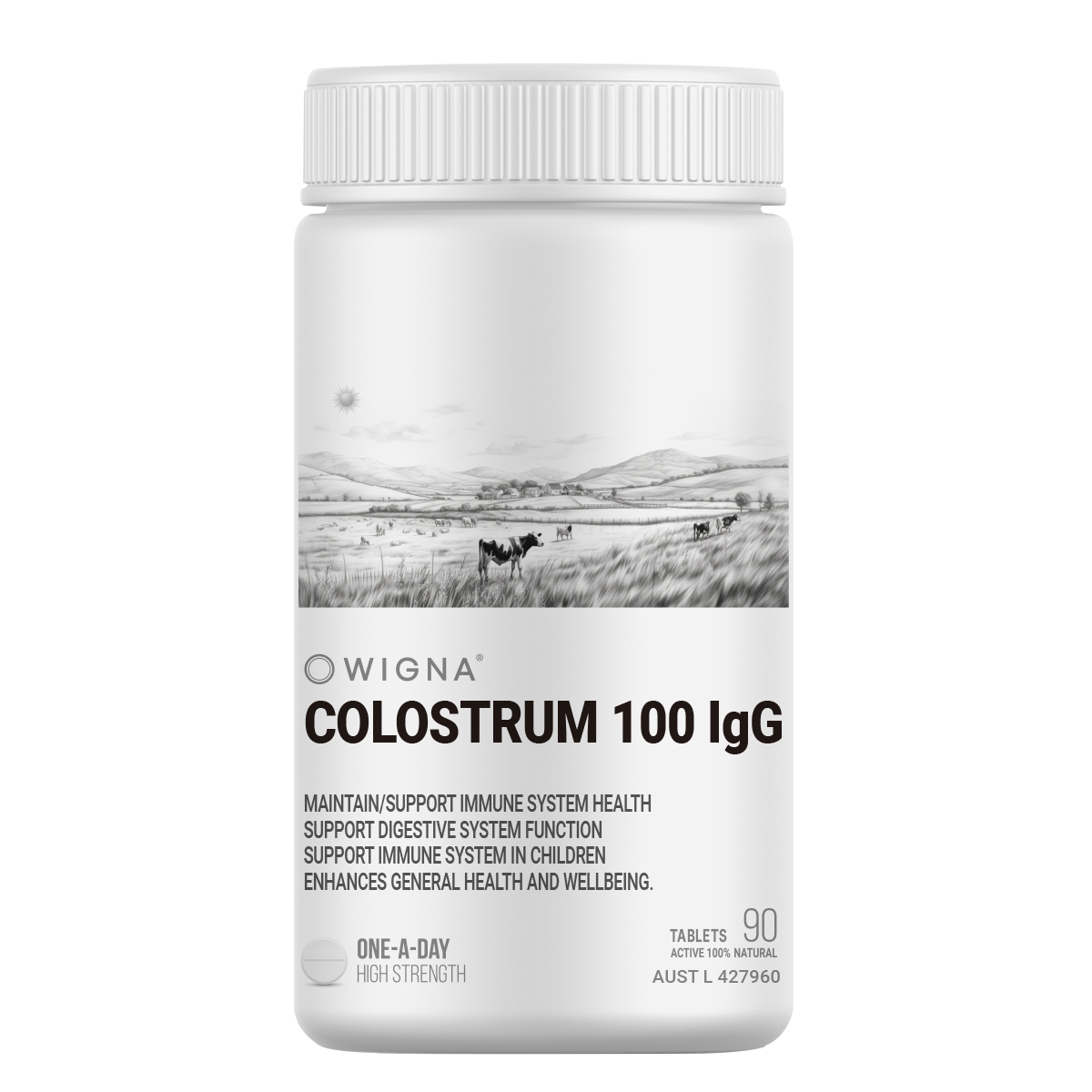 뉴질랜드산 프리미엄 초유 IgG100 400mg x 90정 - 상품 이미지
