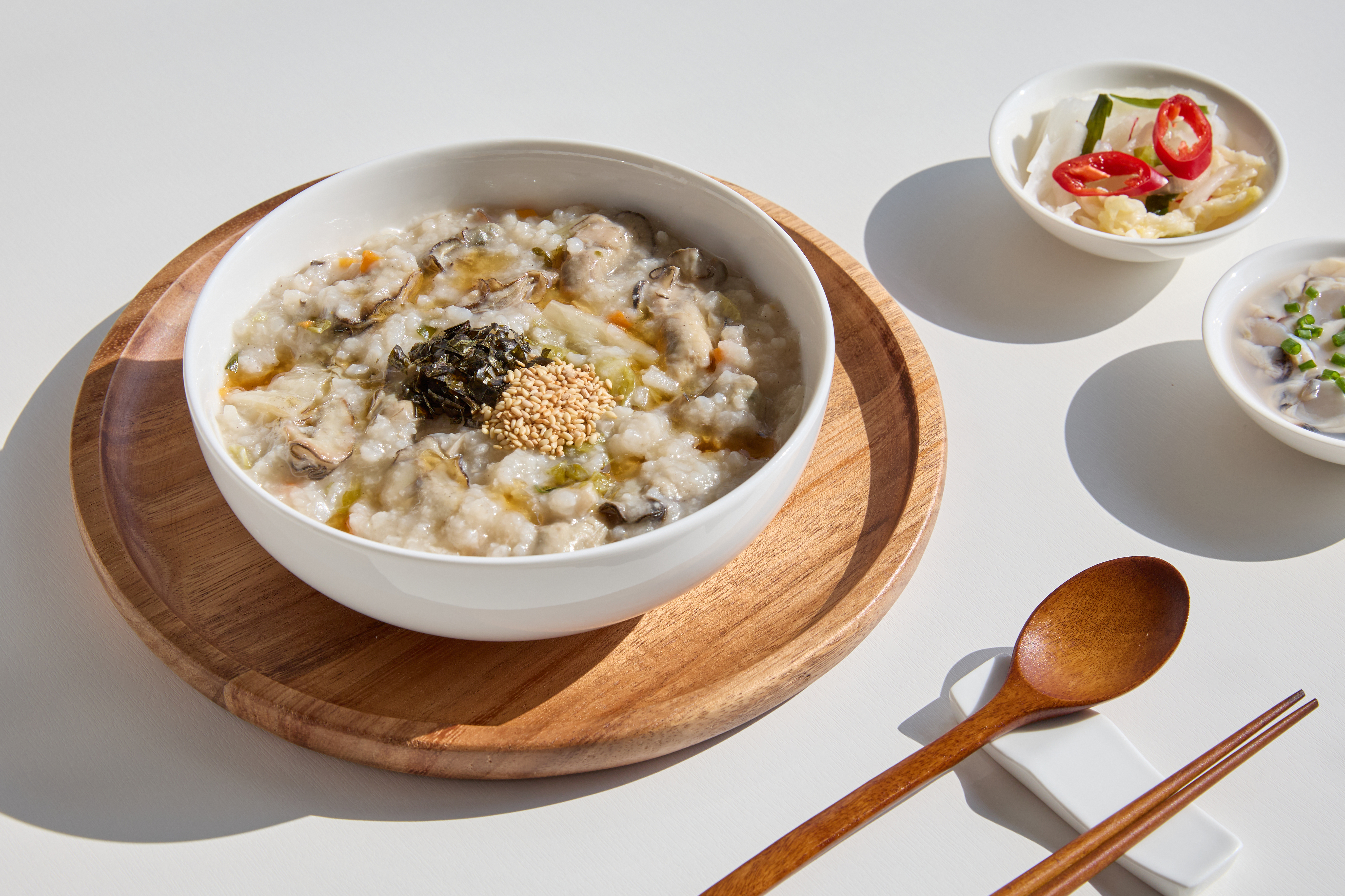 직접양식 생굴 16% OK죽 수출용 Oyster Kimchi 죽 국내산 김치 - 상세 이미지 4