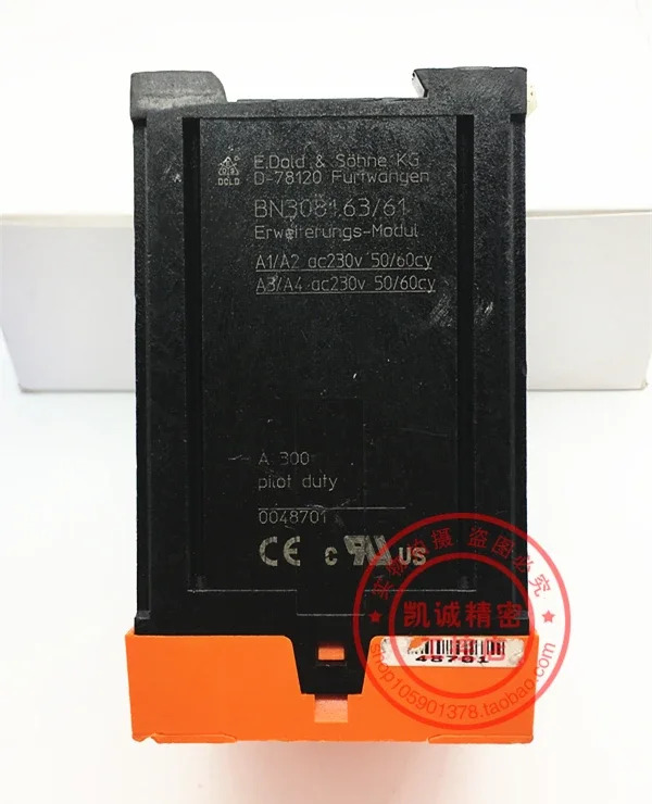 2025.4 독일 DOLD 안전 릴레이 BN3081.63/61 d BN3081