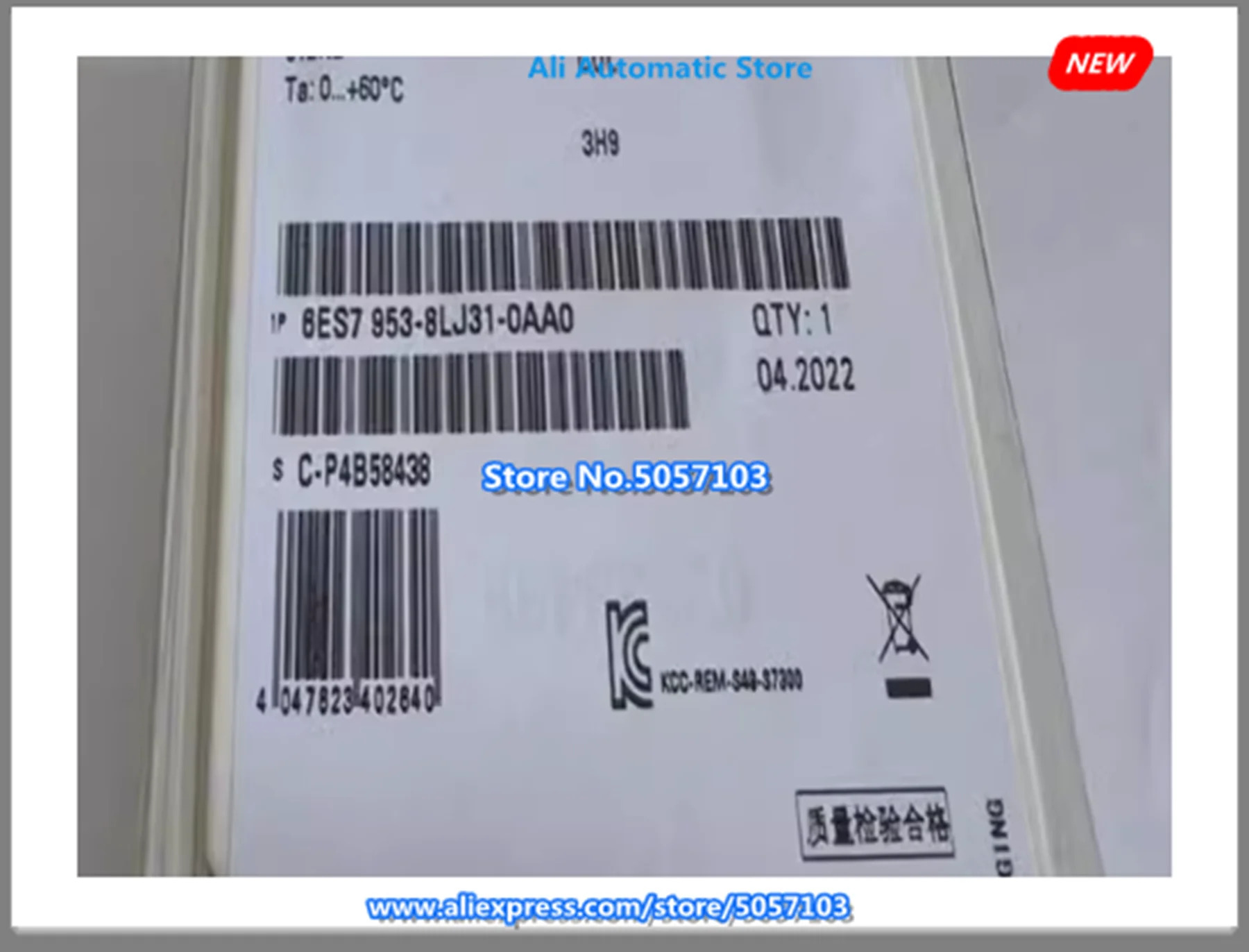 6ES7953-8LJ31-0AA0 6ES7953-8LL31-0AA0 신품