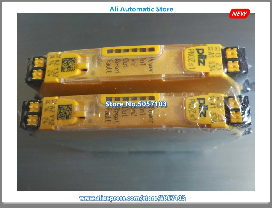 751101 일련 PNOZ S1 24VDC 2 N/O 릴레이