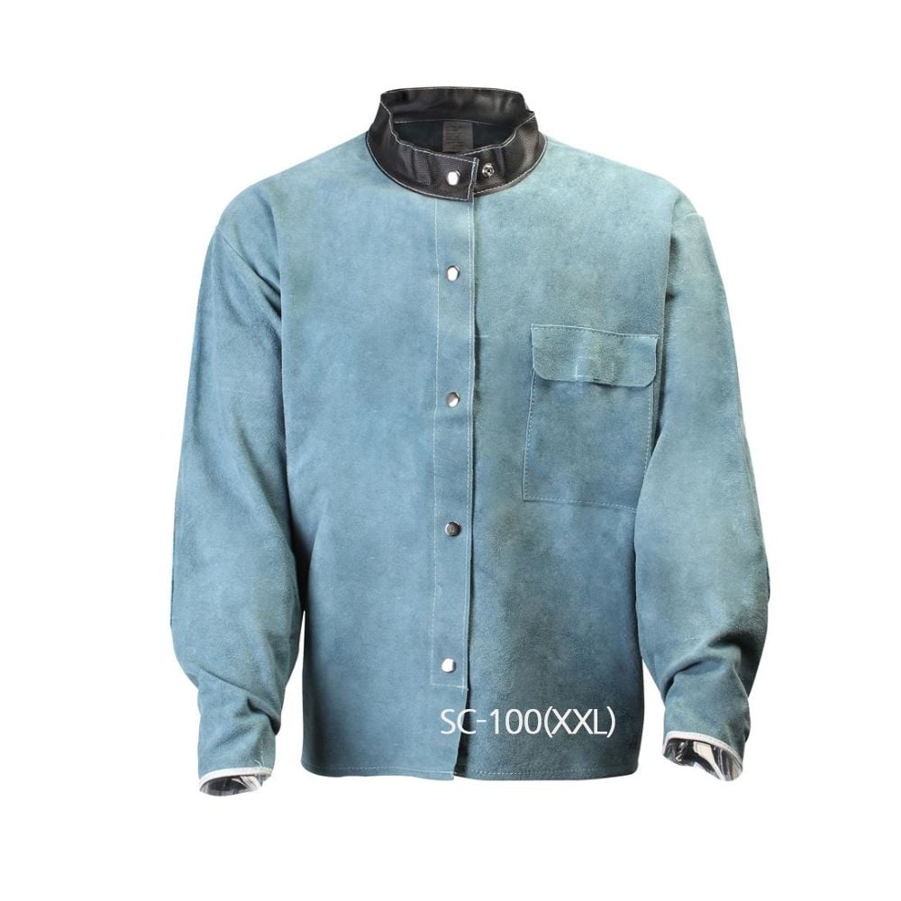 CRETOS 용접자켓 가죽보호구 SC-100(XXL) 시험성적서 - 상품 이미지