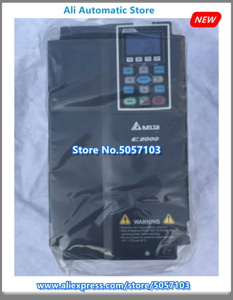 C2000 시리즈 인버터 VFD110C43A-21 11KW 323VAC-528VAC 신품