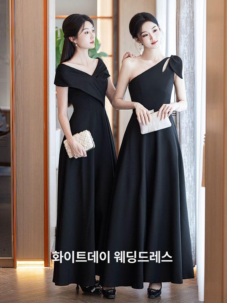 바이올린 연주복 공연복 피로연 의상 합창단 연주회 시상식 이브닝 파티복 - 상세 이미지 4