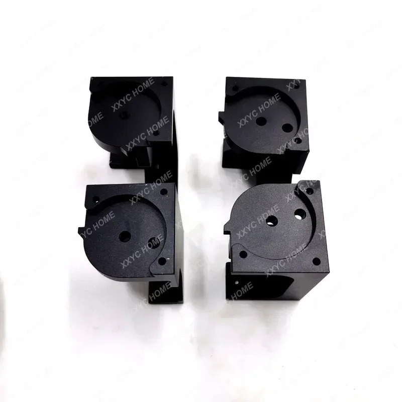 4pcs voron Trident 3D 프린터 금속 알루미늄 발 모서리 A/B 검정색