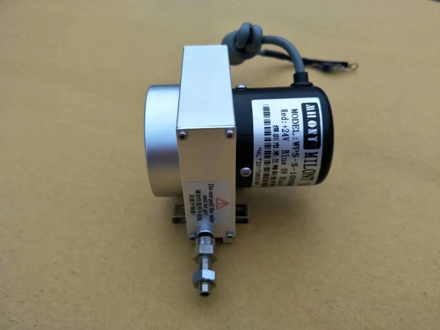 2025.4MILENT WPS-S MPS-S-1000mm-A2 로프 풀 와이어 변위센서 전류 출력