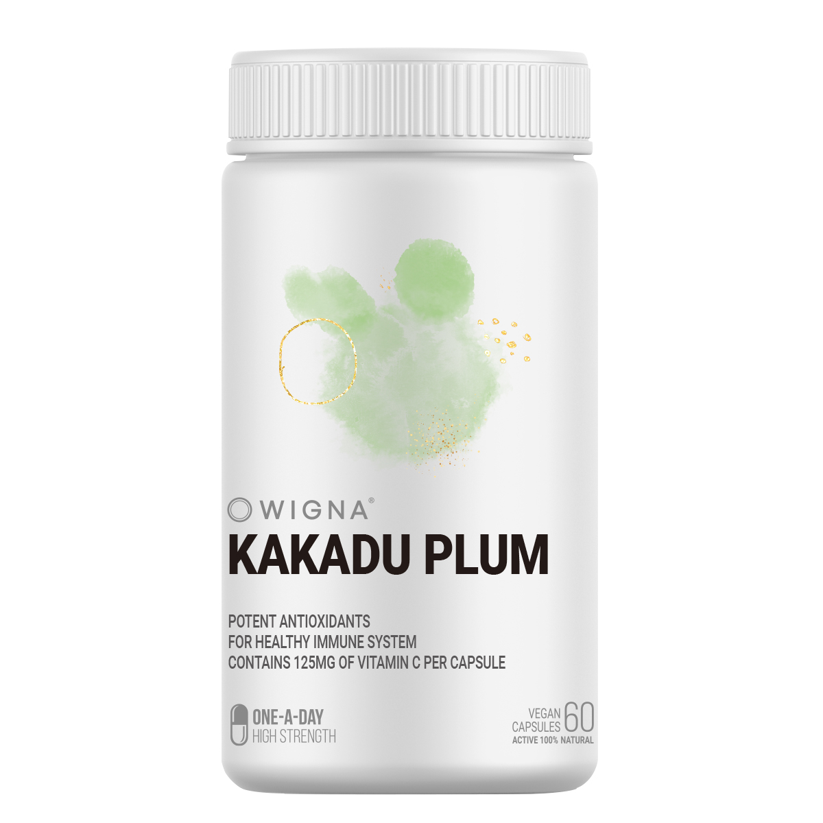 위그나 호주산 카카두플럼 천연 비타민C 25% 식이섬유 500mg x 60캡슐 - 메인 이미지