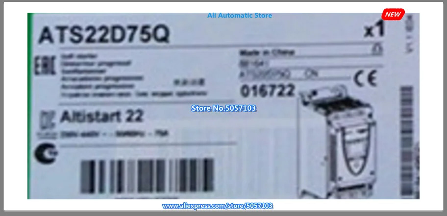 소프트 스타터 ATS22D17Q ATS22D32Q ATS22D47Q ATS22D62Q ATS22D75Q 신품