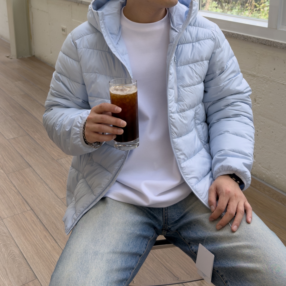 무지긴팔티 남자레이어드티 두꺼운티셔츠 - 상세 이미지 2