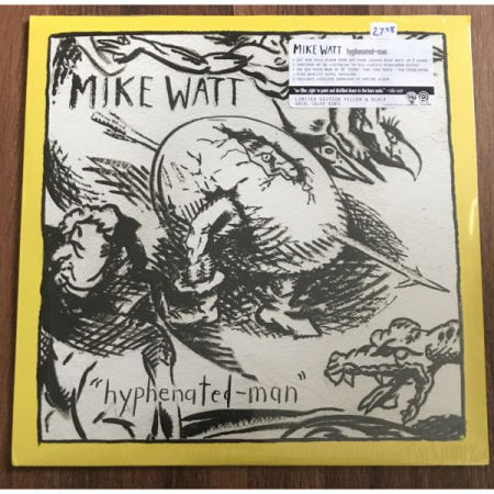 [해외](수입 LP) Mike Watt HyphenatedMan LP [Vinyl New] Limited Ed Yellow Black Marbled Record