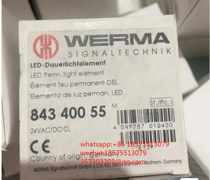 WERMA 84310055 84320055 84340055 84008000 LED 신호등