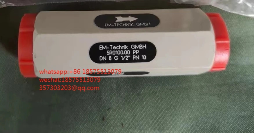 EM-Technik 5R0100.00 PP DN 8 G V2 인치 PN체크밸브