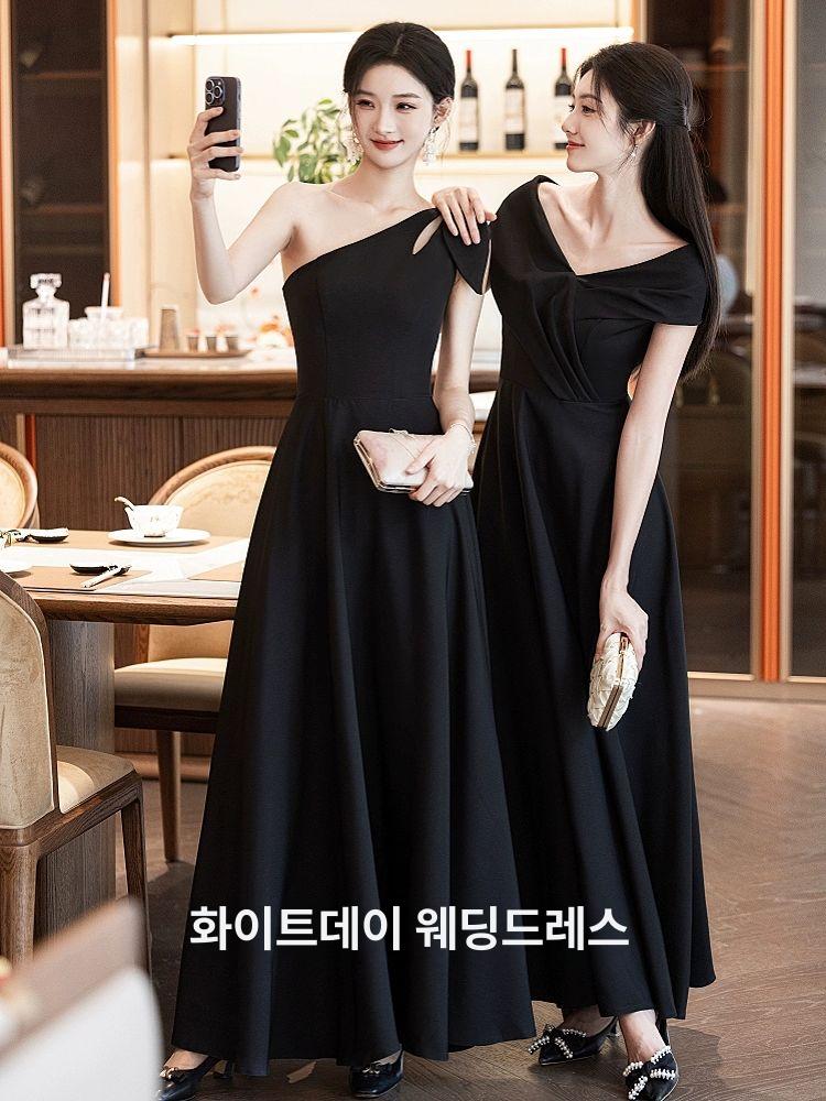 바이올린 연주복 공연복 피로연 의상 합창단 연주회 시상식 이브닝 파티복 - 상세 이미지 2