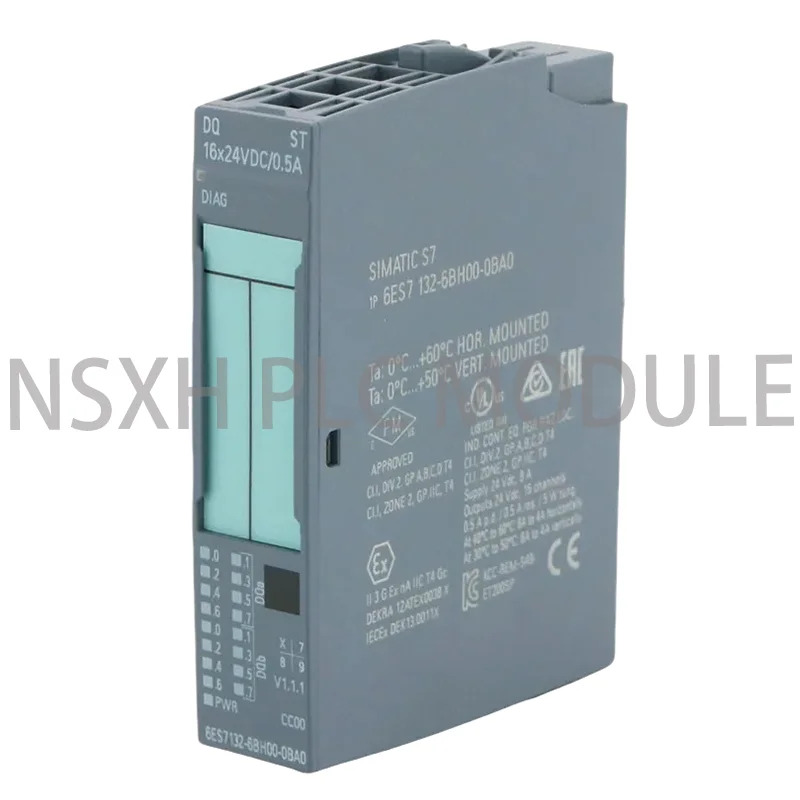 원본 6ES7155-6AR00-0AN0 6XV1840-2AH108 6ES7132-6BH00-0BA0 PLC 모듈