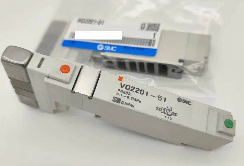원본 SMC VQC2200N-51 VQ2201-51 VQ2100-51 VQ2101-5 VQ2101-51 VQ2200-5 VQ2201-5 VQ2200-51 VQ2000-5 솔레노