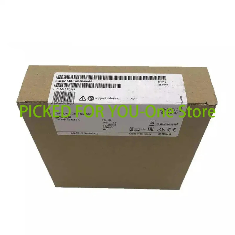 6ES7540-1AD00-0AA0 6ES7 540-1AD00-0AA0 SIMATIC S7-1500 PLC 통신 모듈.