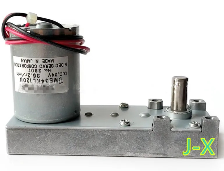 서보 브러시 DC 모터 DME34KL120B 24V 36.2r/min 중형