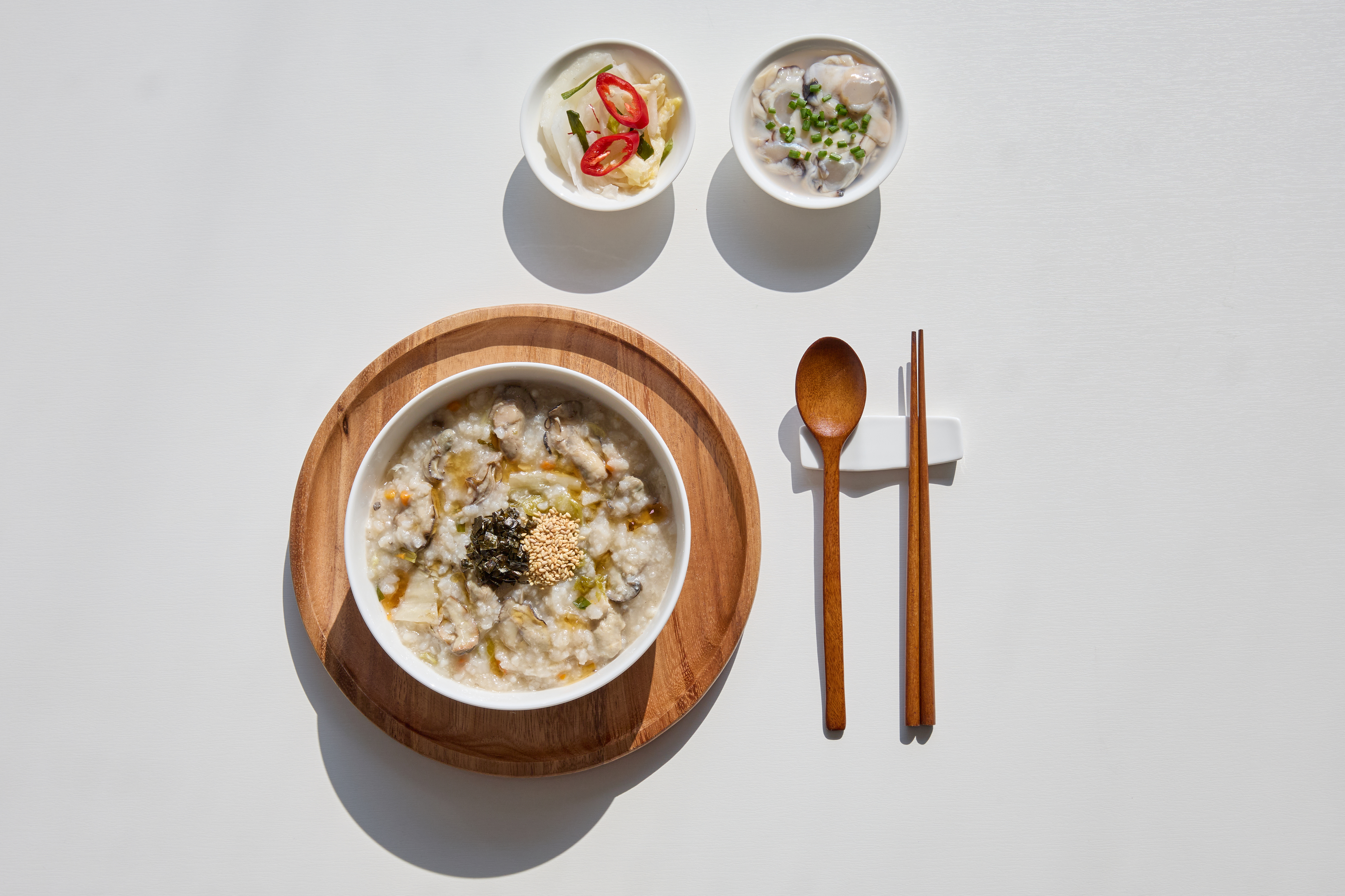 직접양식 생굴 16% OK죽 수출용 Oyster Kimchi 죽 국내산 김치 이미지 7