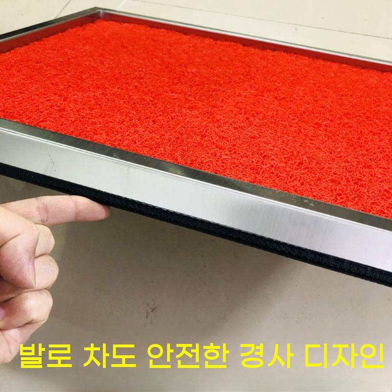 현관 먼지제거 발매트 입구 업소용 출입구 안전화 털이개 식당 사무실 모래 흙 털이기 - 상세 이미지 5