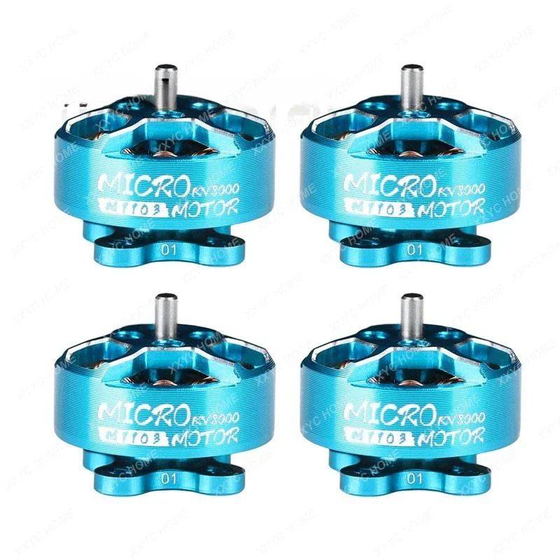 4PCS T-모터 M1103 KV8000 KV11000 라이트 FPV 드론 모터 1.6-2.5 인치 WHOOP RC 188W 고출력