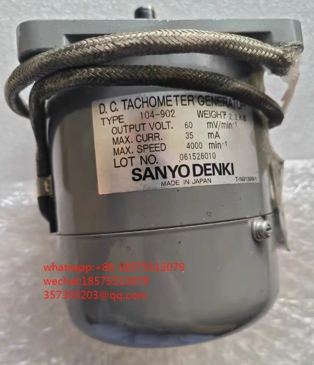 Sanyo Denki 104-902 타코미터 발전기