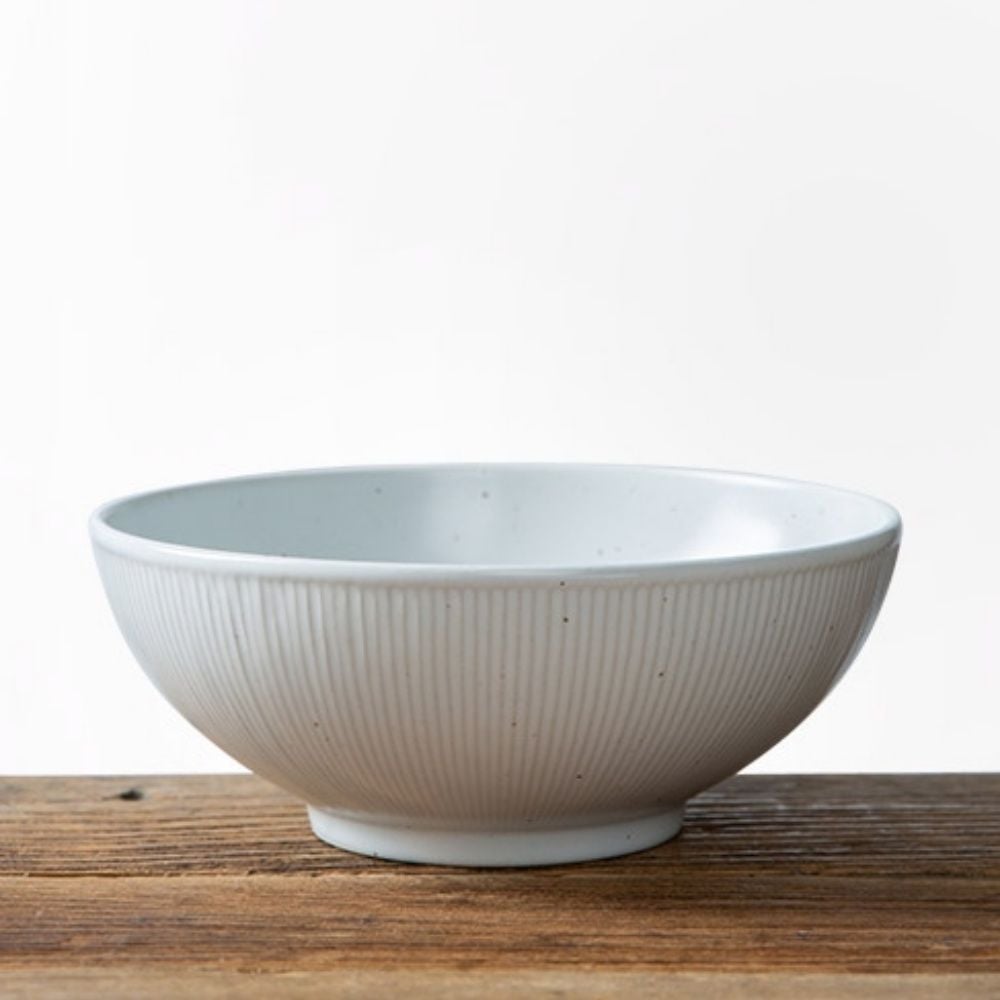 이천도자기 달 도자기 대면기 20cm 넓은 그릇 - 상품 이미지