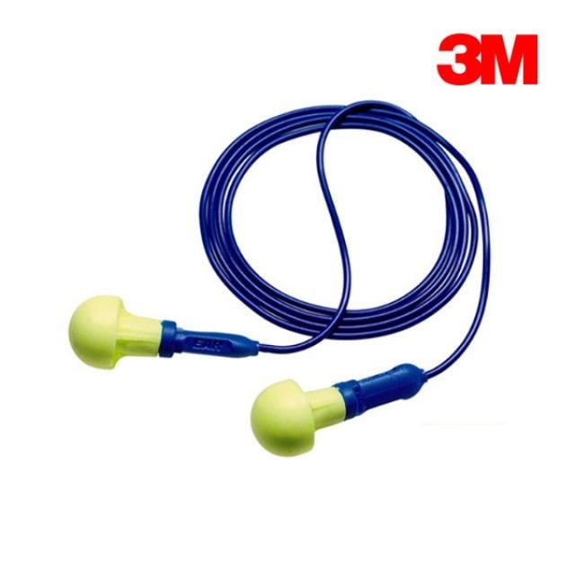 3M귀마개 Pushins Corded 끈있는타입 100개 SET - 메인 이미지