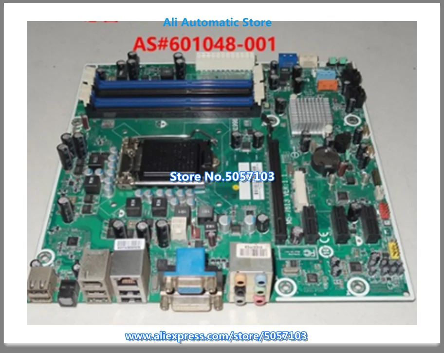 601312 -001 601048 H57 MS-7613 완전 통합형 1156 핀 지원 I5 I7