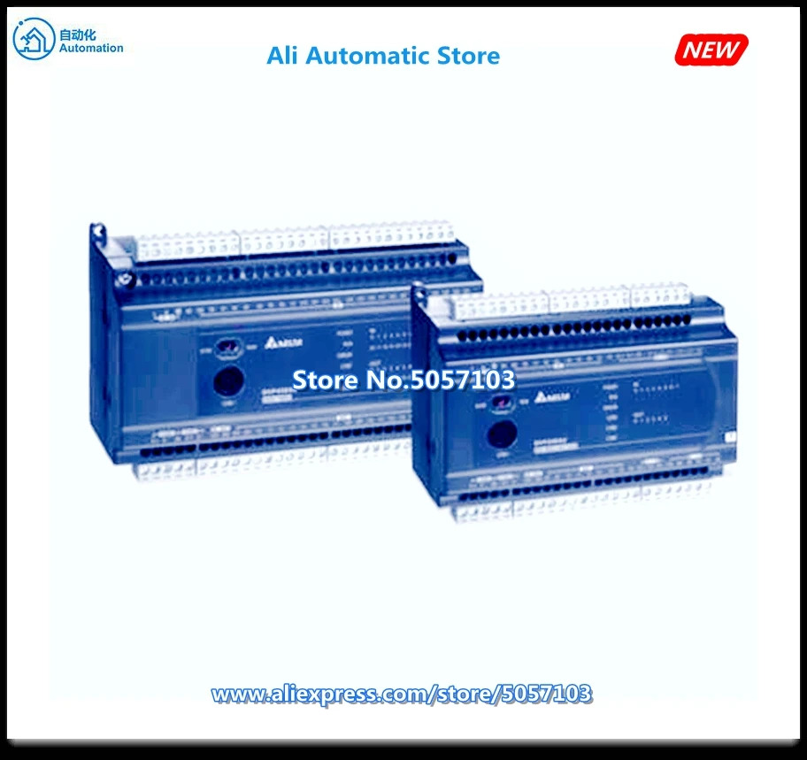 DVP58ES200T 58 포인트 호스트 24DI 34DO NPN 24VDC 0.5A 2 채널 100K 입력 출력 20K AC 전원 신품