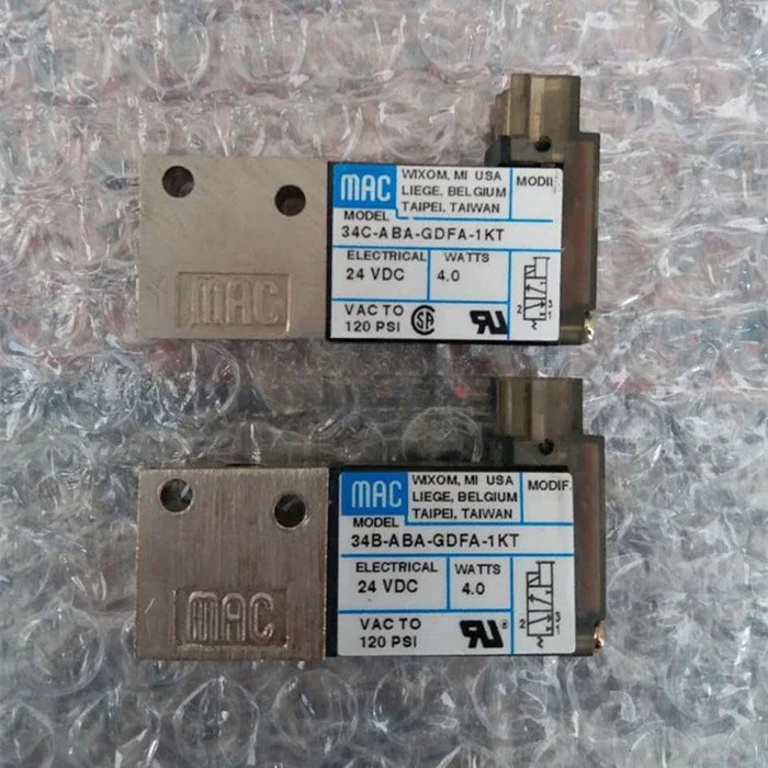 전자기 밸브 34B-ABA-GDFA-1KT/1KA 34B-ABB/ABA-GDFA-1BA 34C 1KV