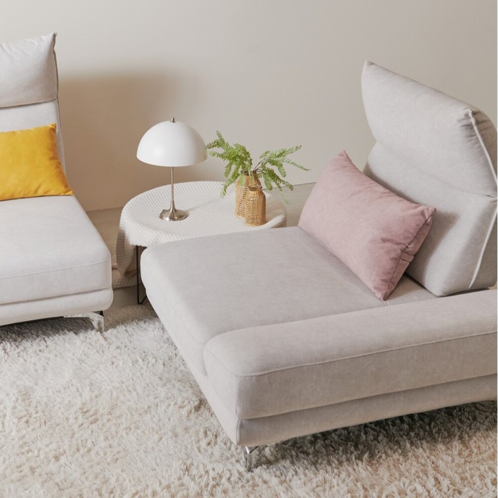 까사홈 조야 패브릭 4인 모듈 스윙 소파 3030