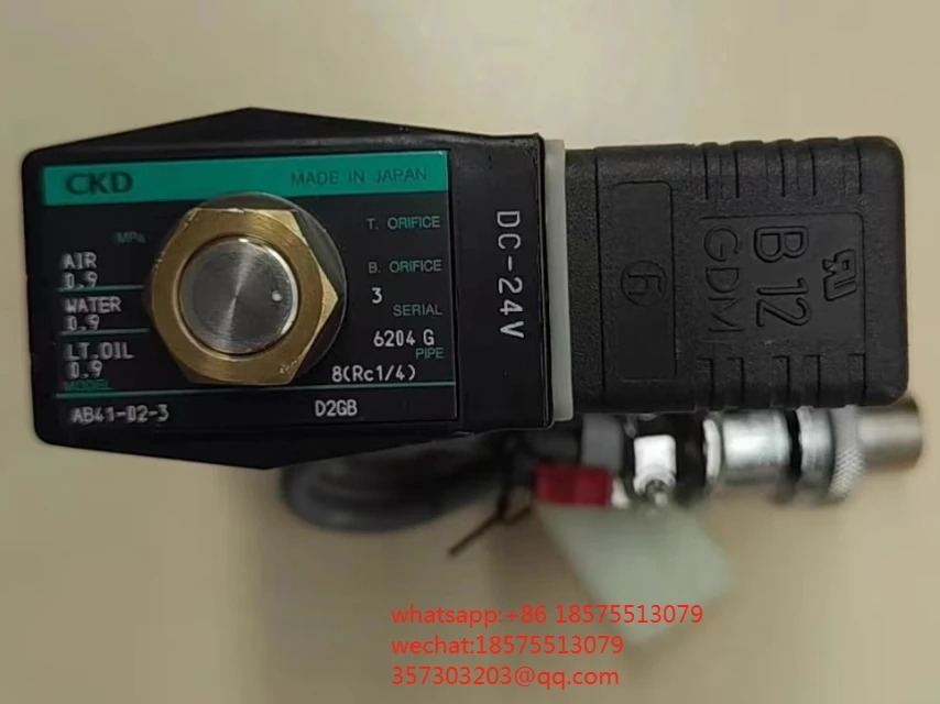 CKD AB41-02-3 공압 솔레노이드 밸브