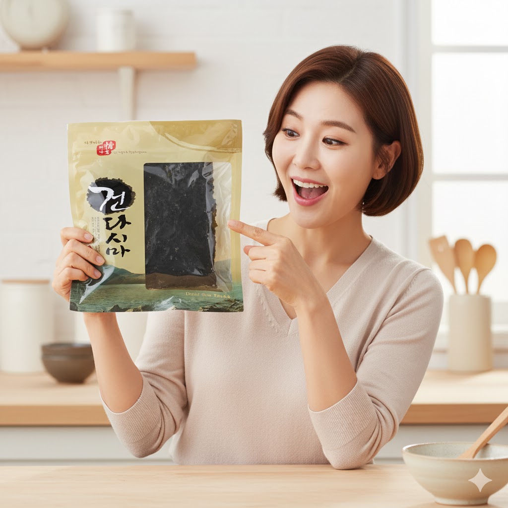 명식품본사 마른 다시마 [대포장] 완도 육수 김장 국물 500g, 10개 이미지 8