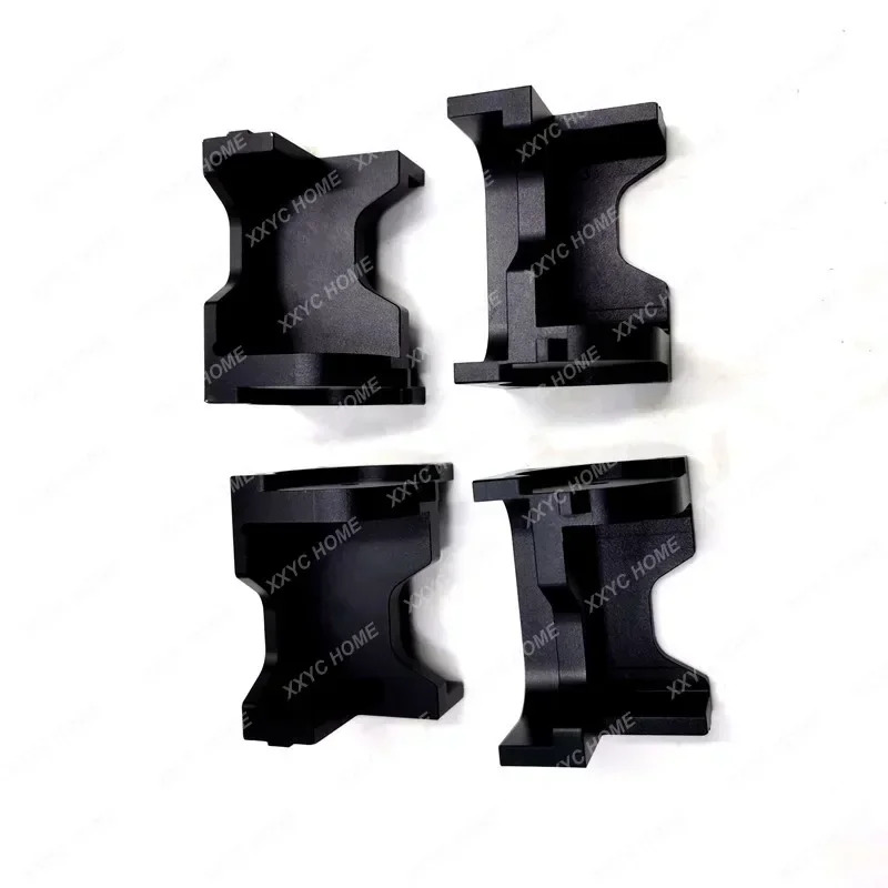 4pcs voron Trident 3D 프린터 금속 알루미늄 발 모서리 A/B 검정색
