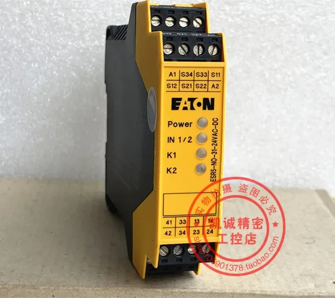 2025.4오리지널 EATON/Eaton Muller/안전 릴레이 ESR5-NO-31-24VAC-DC