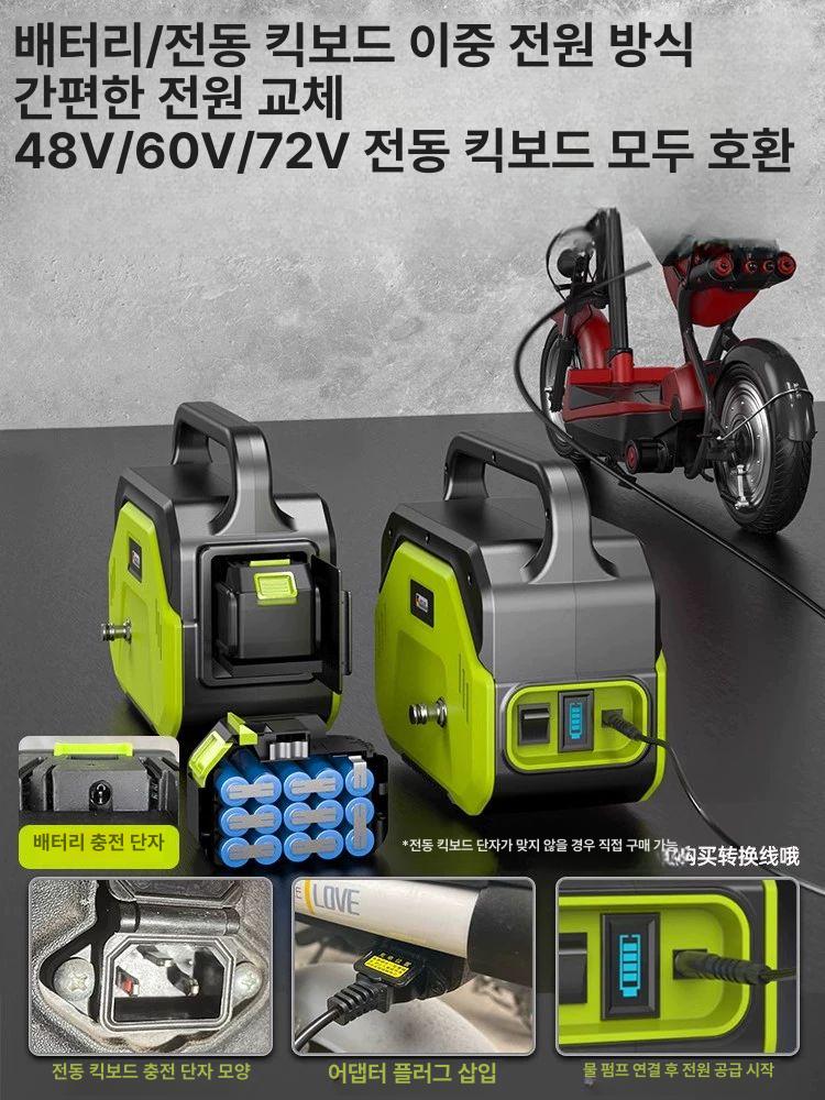 물뿌리기 펌프 과수원 양수기 농업용양수기 배수 모터 - 상세 이미지 2