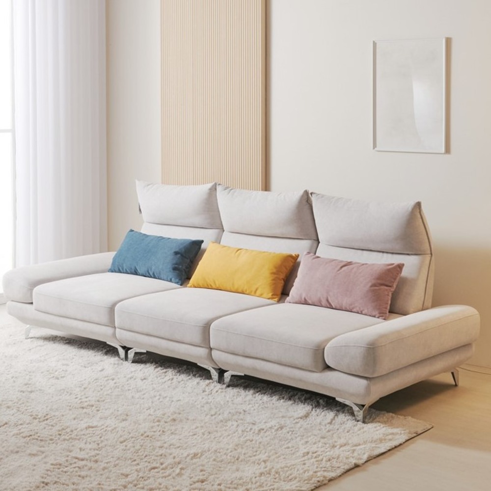 까사홈 조야 패브릭 4인 모듈 스윙 소파 3030