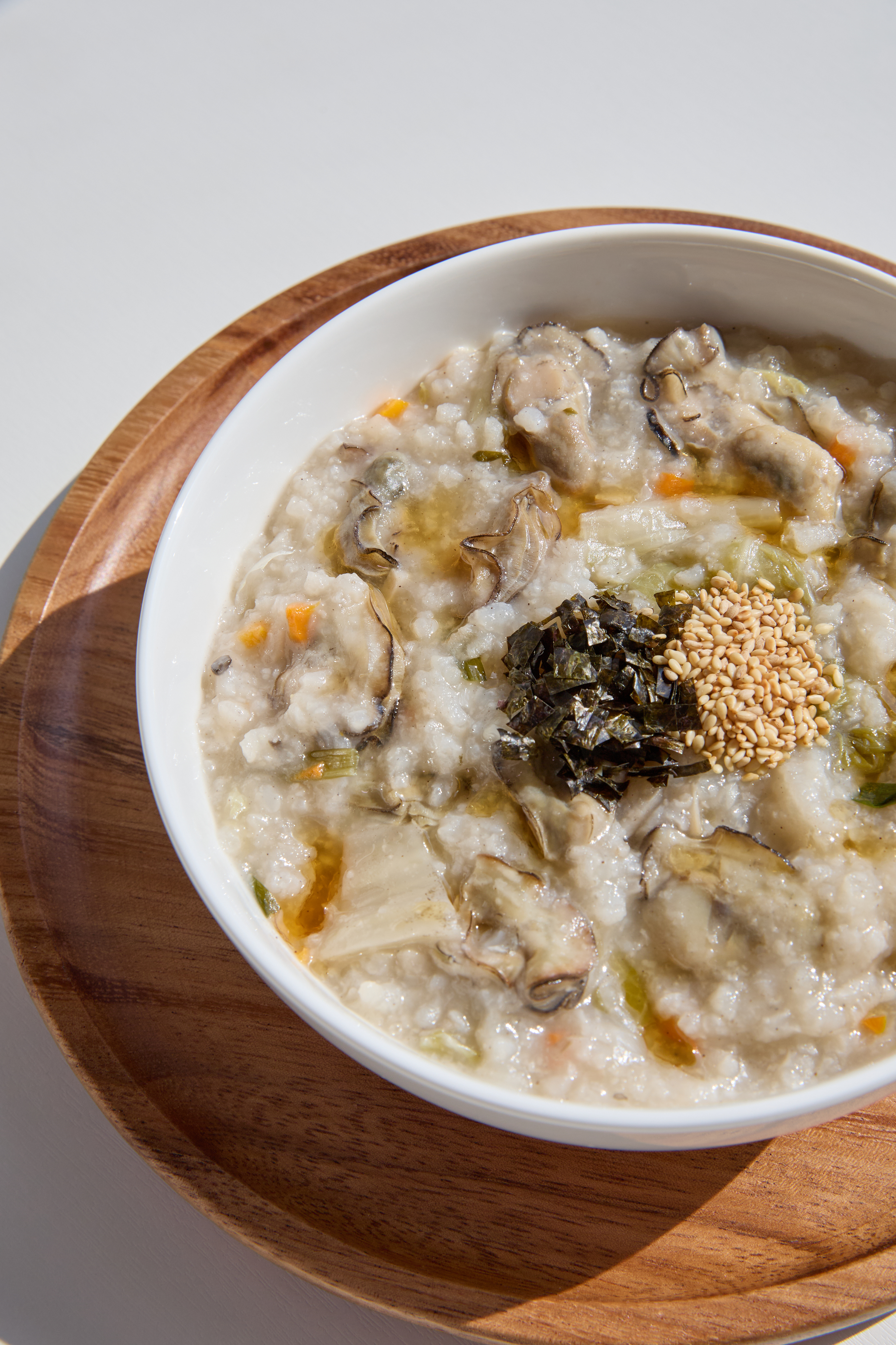 직접양식 생굴 16% OK죽 수출용 Oyster Kimchi 죽 국내산 김치 - 상품 이미지