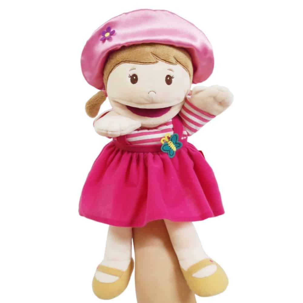 핑거인형 역할놀이인형 손인형 소녀 - 상품 이미지
