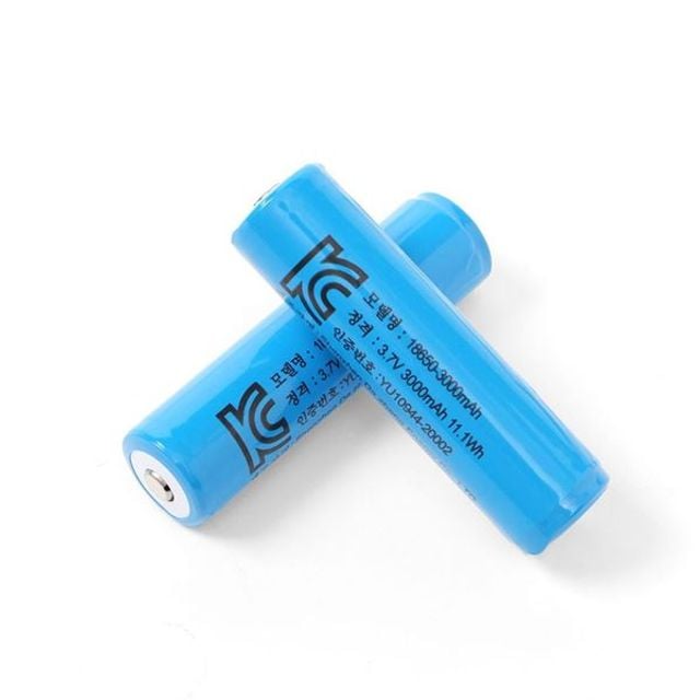 충전용 건전지 배터리 KC인증 18650 3000mAh GWM - 상품 이미지