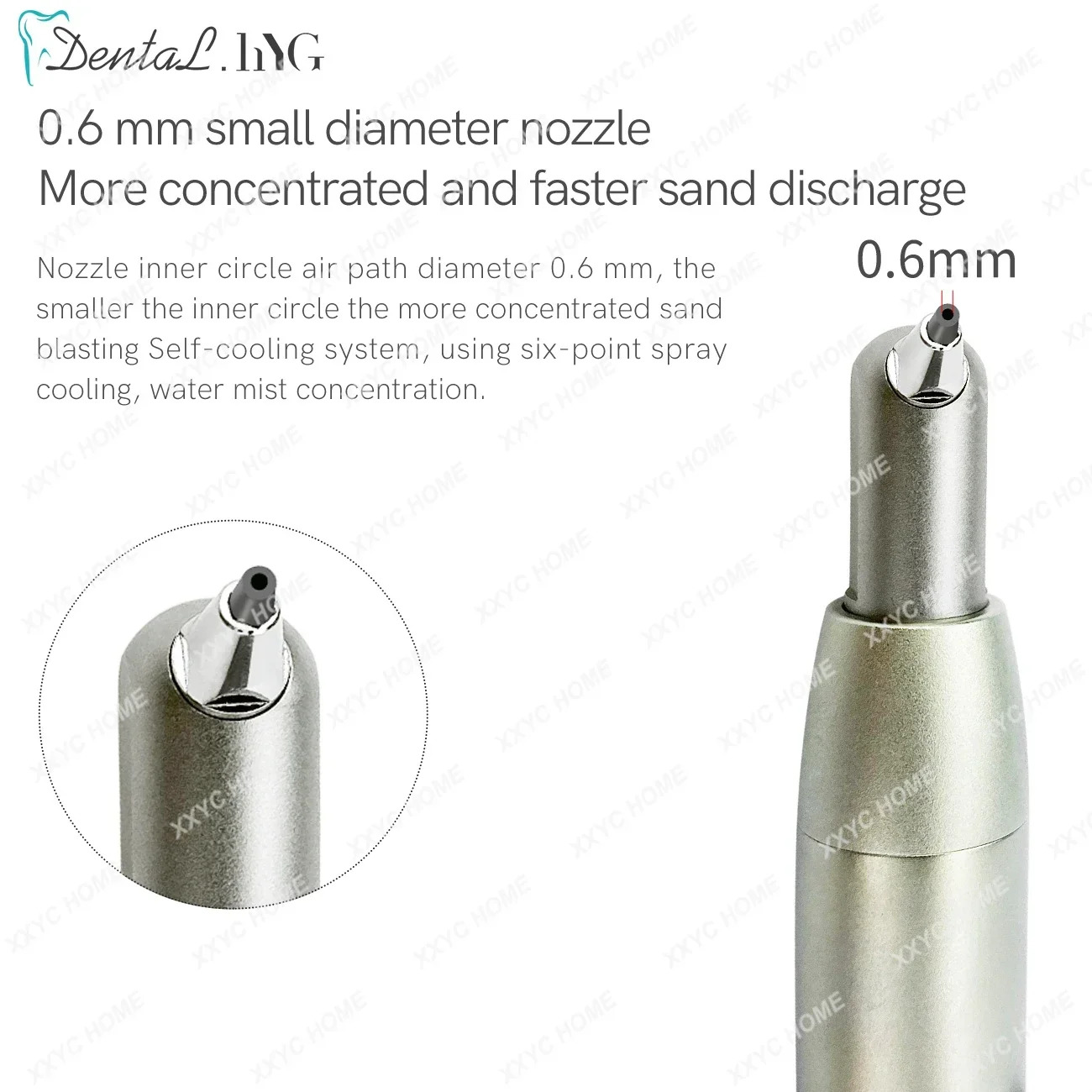 2in1Dental 도구 알루미늄 산화물 마이크로 블래스터 알루미나 에어 마모 폴리 셔 Microetcher 물로 샌드 블라스팅