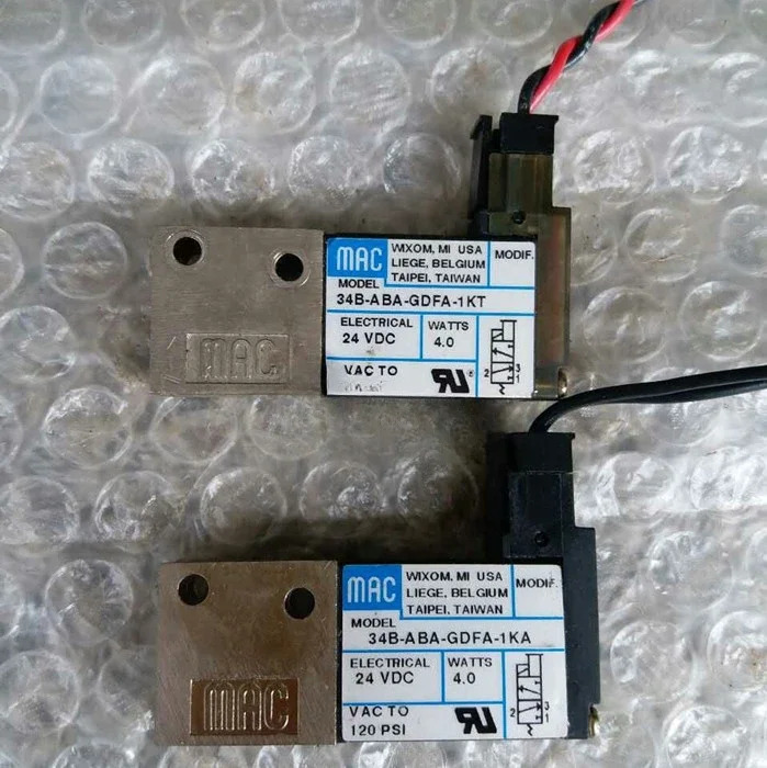전자기 밸브 34B-ABA-GDFA-1KT/1KA 34B-ABB/ABA-GDFA-1BA 34C 1KV