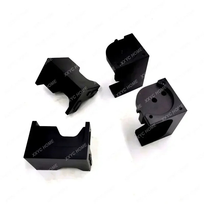 4pcs voron Trident 3D 프린터 금속 알루미늄 발 모서리 A/B 검정색