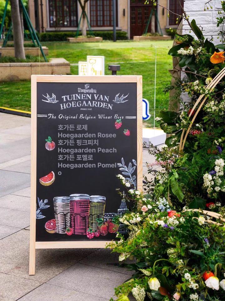 양면 세우는 칠판 보드 입식 식당 스탠드 수직형 미니 메뉴판 계획표 자석 카페 보드판 - 상세 이미지 2