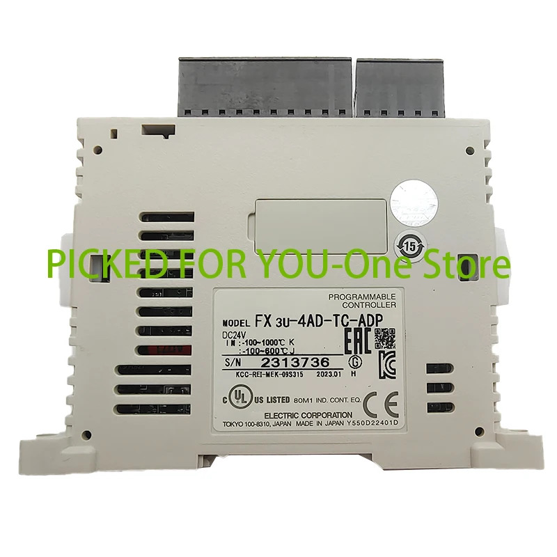 fx3u-4ad-tc-adp FX3U-4AD-TC-ADP PLC 확장 모듈.