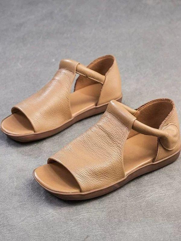 뒷꿈치막힌샌들 뒤꿈치 막혀있는 장마철 임산부 해외여행 블랙 스트랩샌들 - 상세 이미지 3